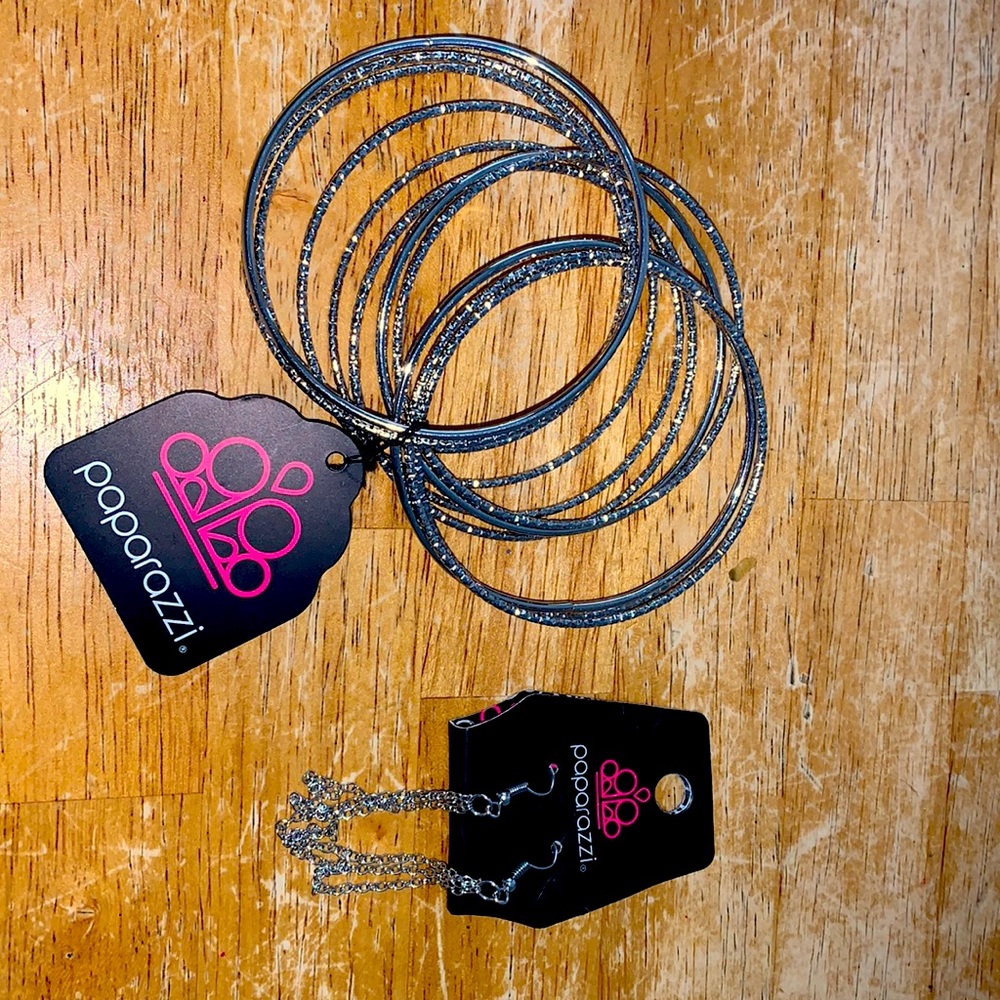 paparazzi jewelry silver earrings and bracelets